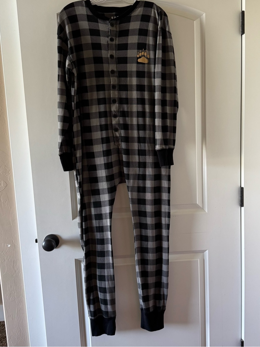 Lazy One Bear Cheeks One Piece Pajamas